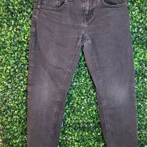 Boys Black Faded Levi Jeans